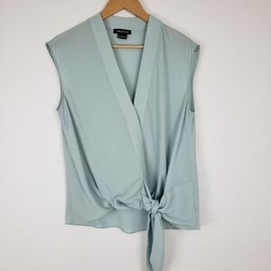 Trouvé Tie Front Blouse